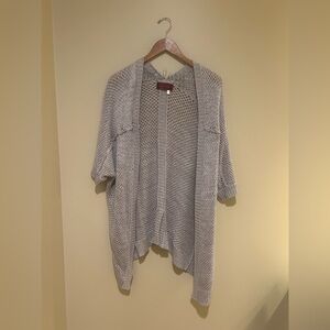 Left on Houston Women's Open Knit Cardigan Sweater